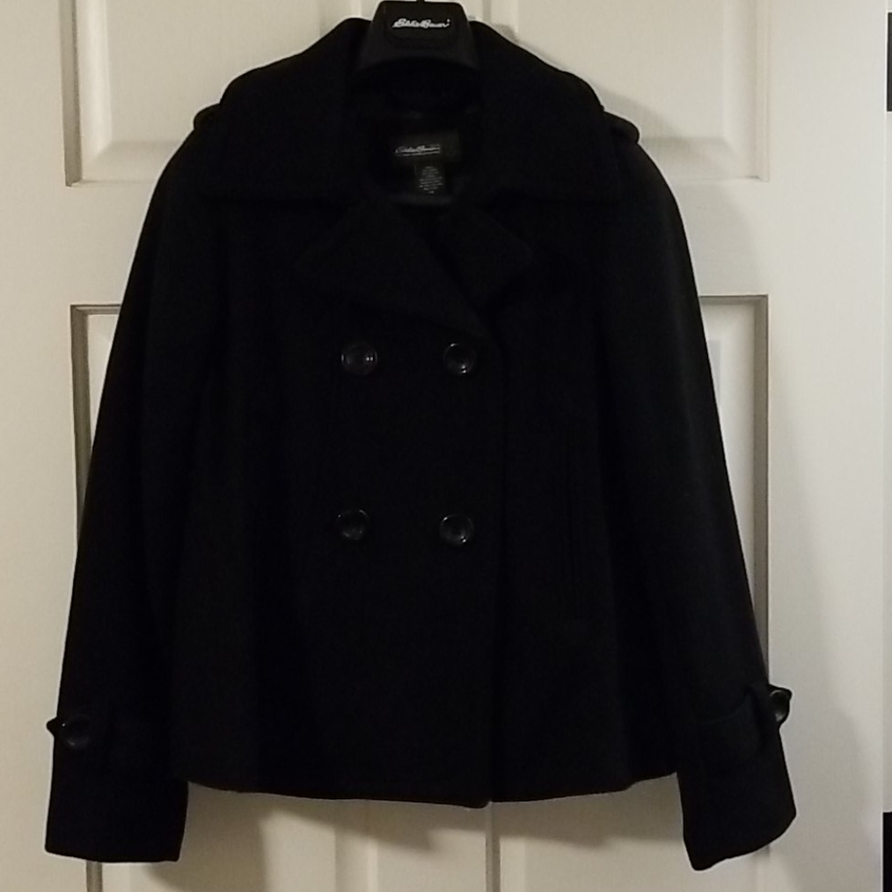 Eddie Bauer Wool Peacoat